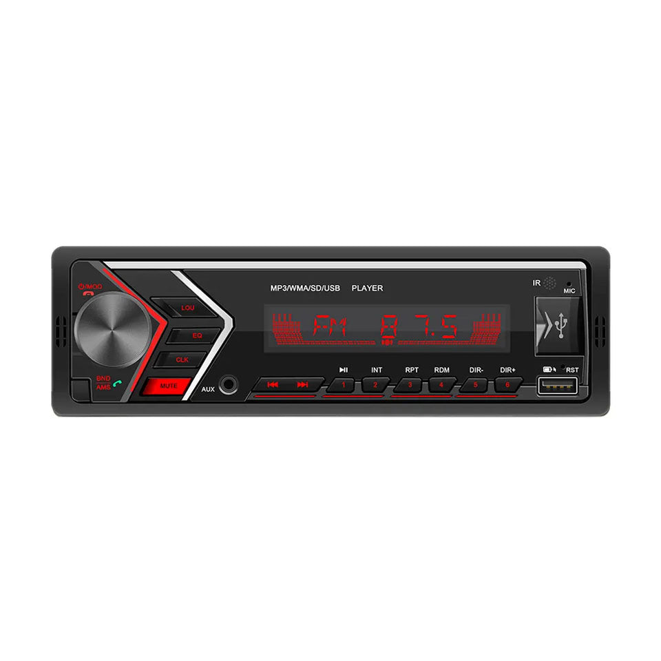 A505 1 DIN Car Radio | FM | USB | MP3 | Bluetooth | AUX
