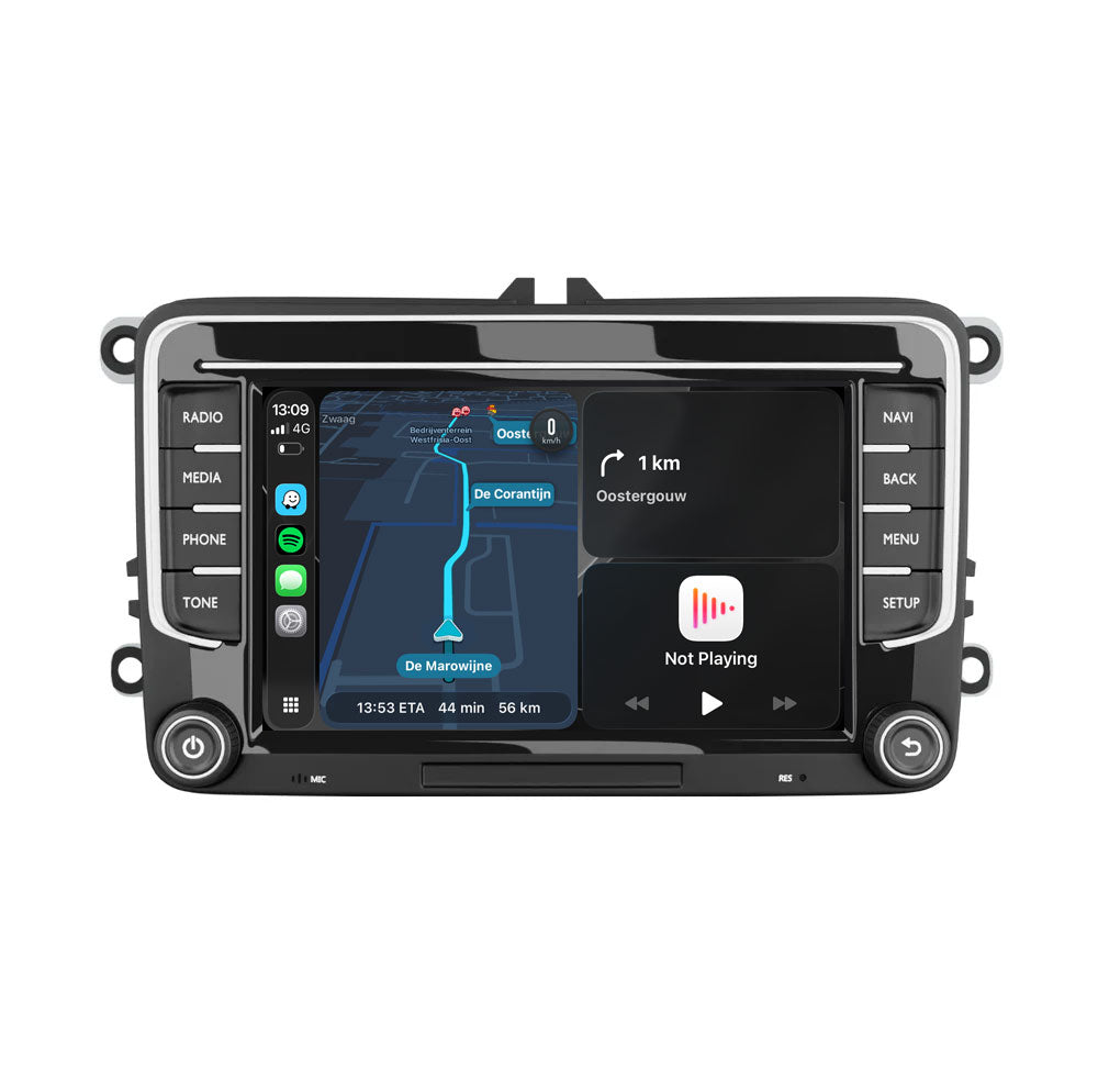 VW Seat & Skoda 7 Inch 8-Core Car Stereo and Navigation with Apple CarPlay & Android Auto | Pro