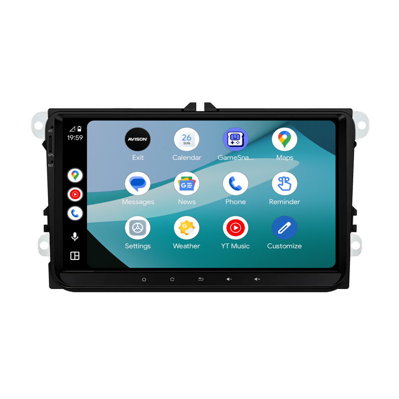 VW Seat & Skoda Car Stereo with Wireless Apple CarPlay & Android Auto | Pro