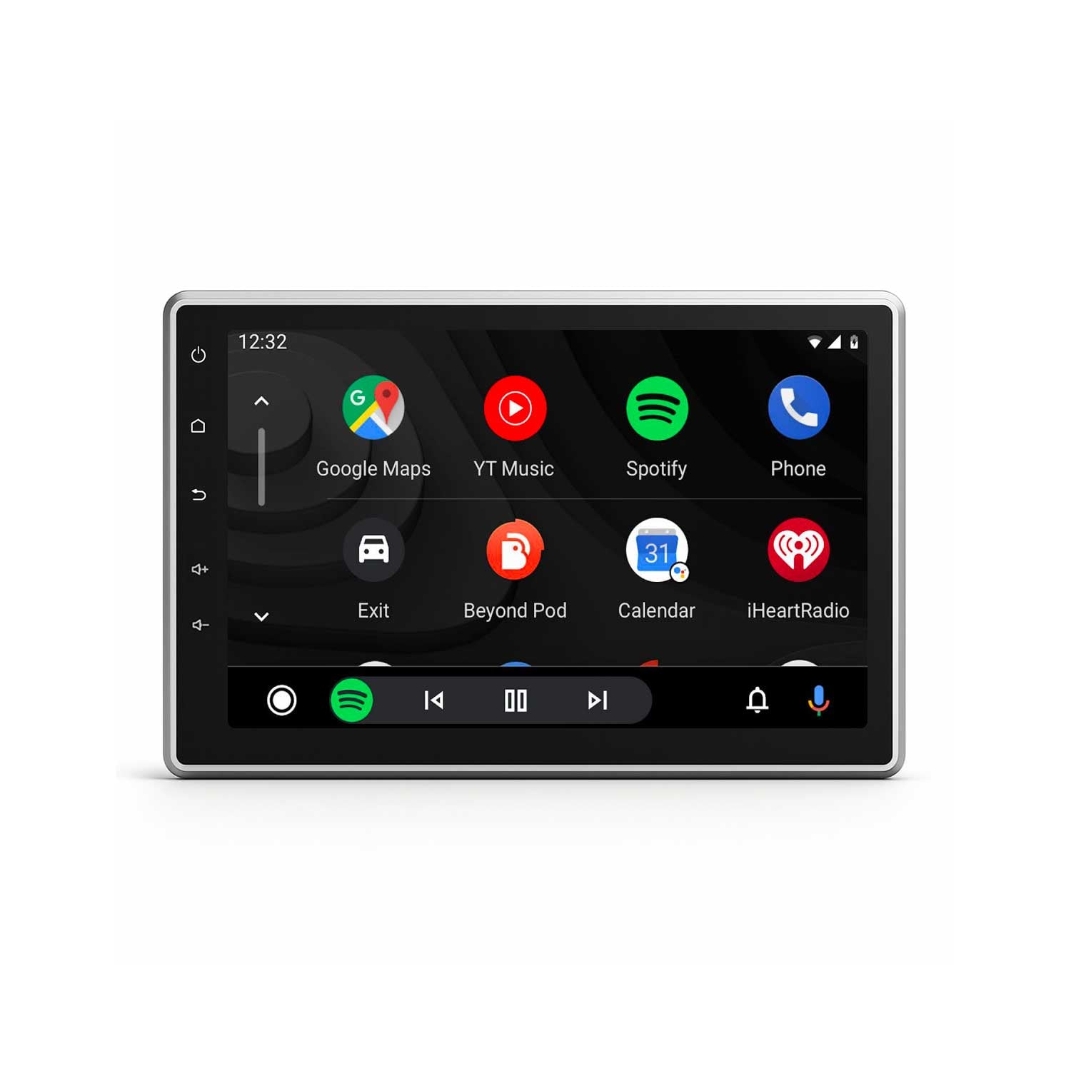 Universal 1 DIN Car Stereo 10.1 Inch QLED with Apple CarPlay & Android Auto