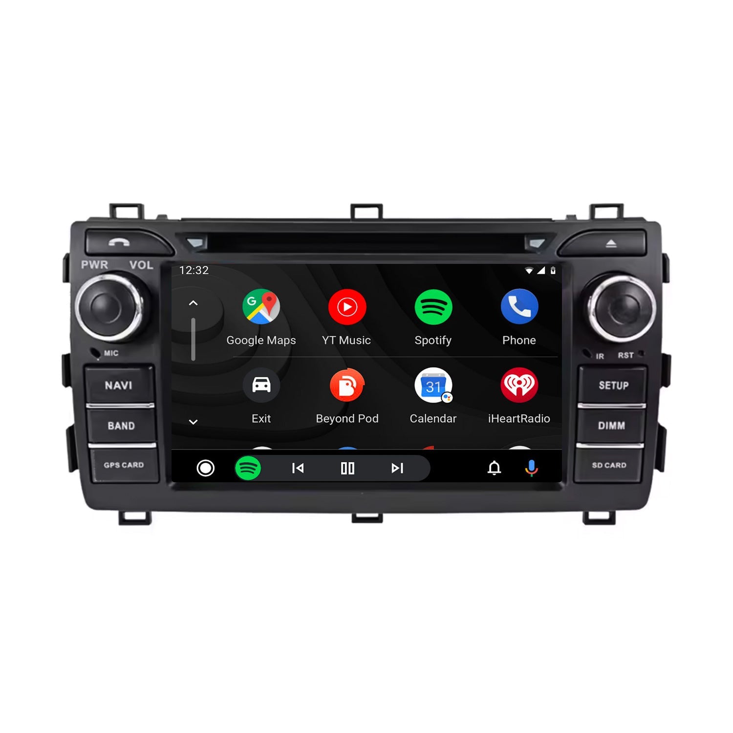 Toyota Auris 2013-2015 Car Stereo and Navigation with Apple CarPlay & Android Auto | Pro