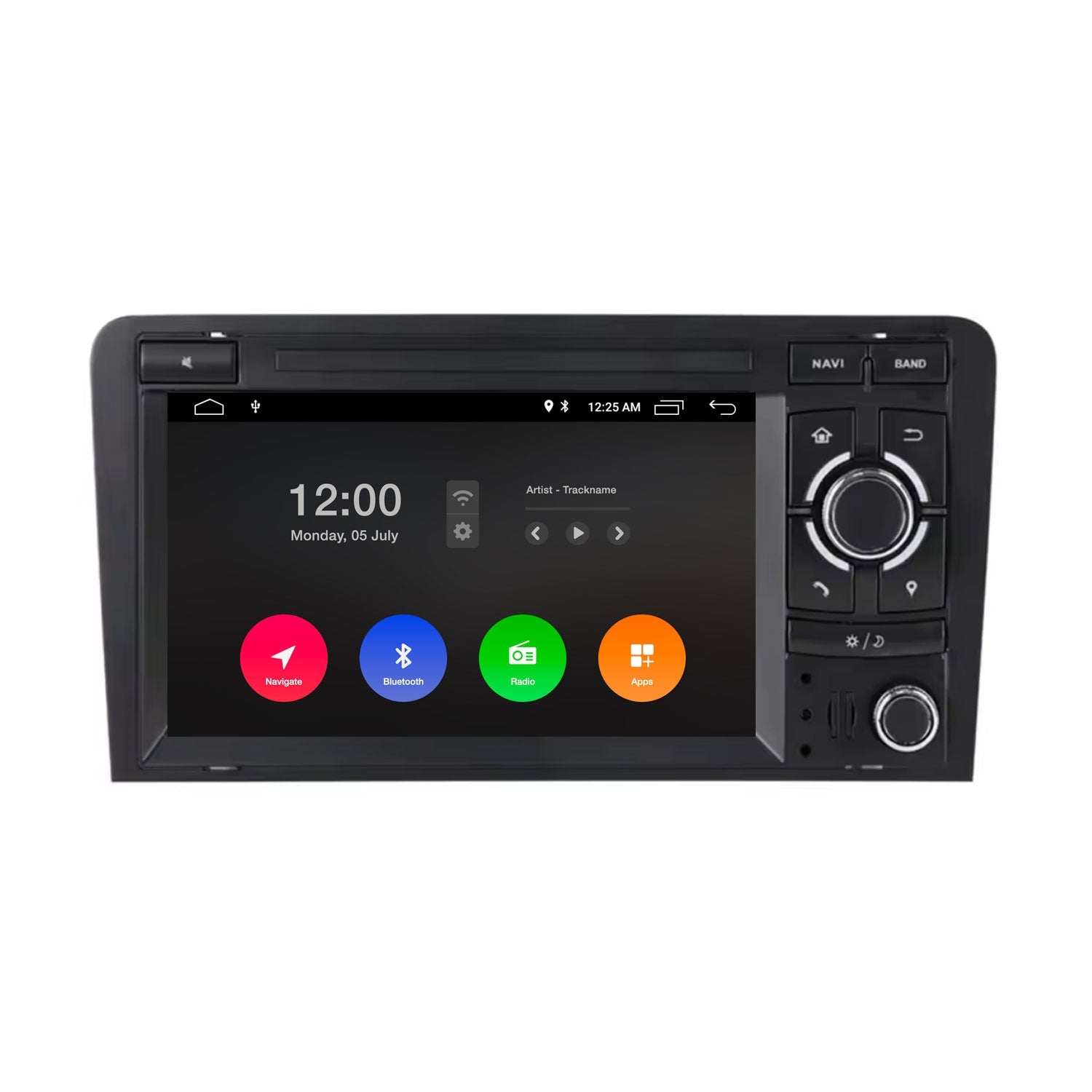 Navigation for Audi A3 | Carplay | Android | DAB | Bluetooth | WIFI | Slim