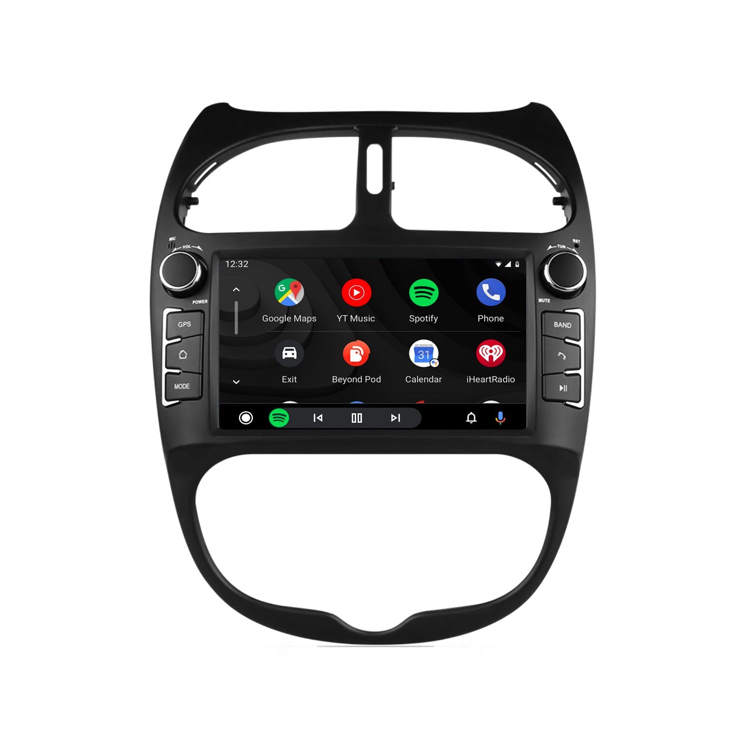 Navigation for Peugeot 206 206CC | Carplay | Android | DAB | Bluetooth