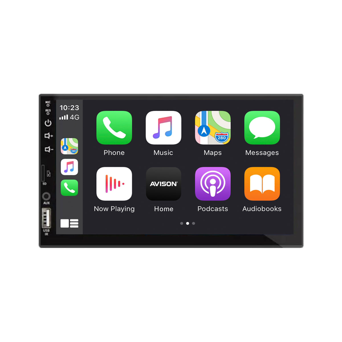 RN120 Universal 2 DIN Car Stereo and Navigation with Apple CarPlay & Android Auto