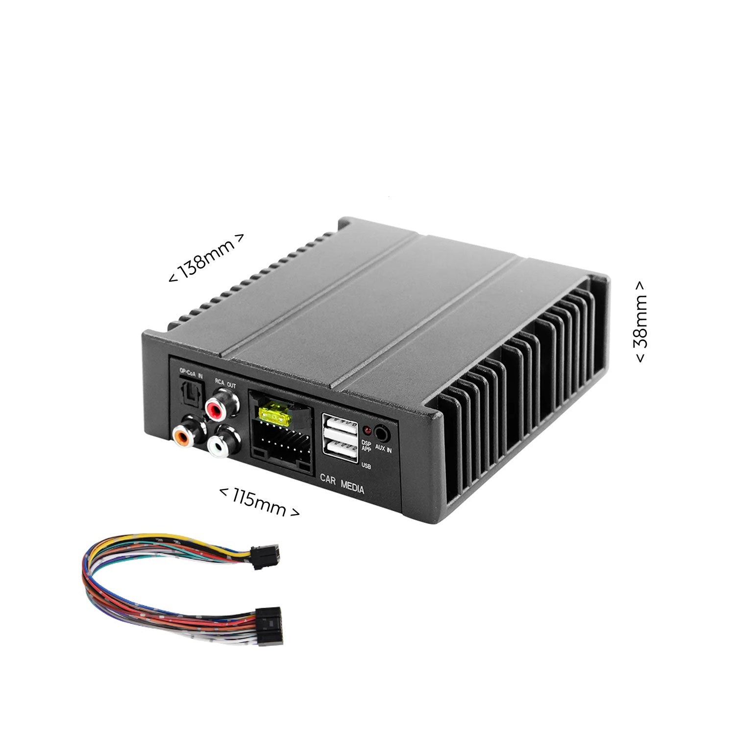 AVN-S80 Compact DSP Amplifier 4x80W 16 Pins