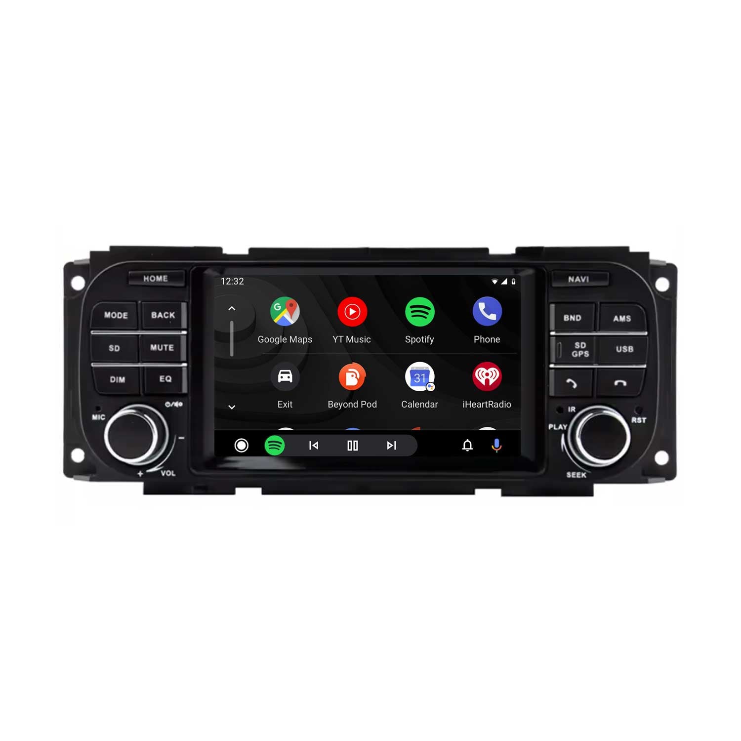 Jeep Grand Cherokee 2002-2006 Car Stereo and Navigation with Apple CarPlay & Android Auto | Pro
