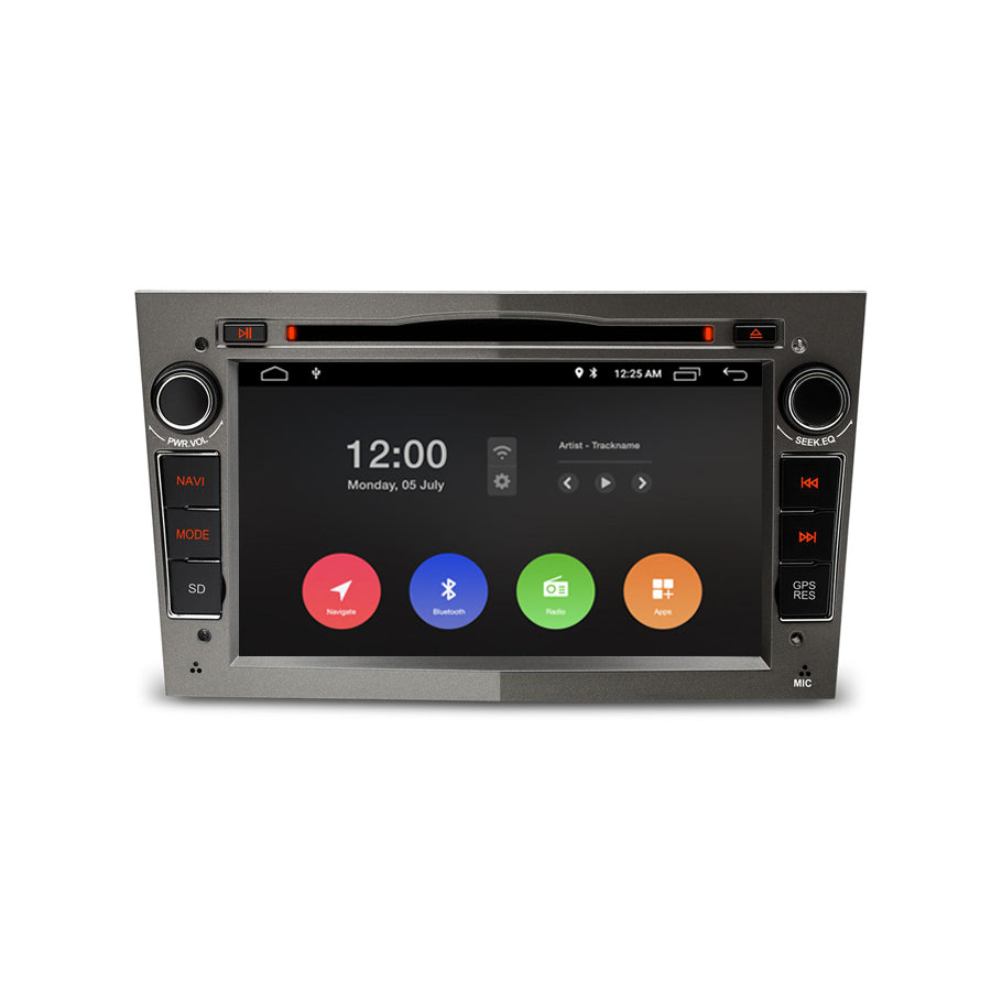 Opel Grey 7 Inch Car Stereo and Navigation with Apple CarPlay & Android Auto | Pro