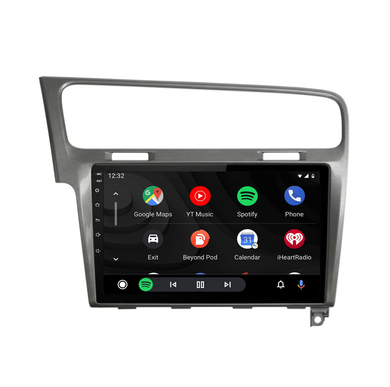 VW Golf 7 Car Stereo and Navigation with Apple CarPlay & Android Auto | Grey | Pro