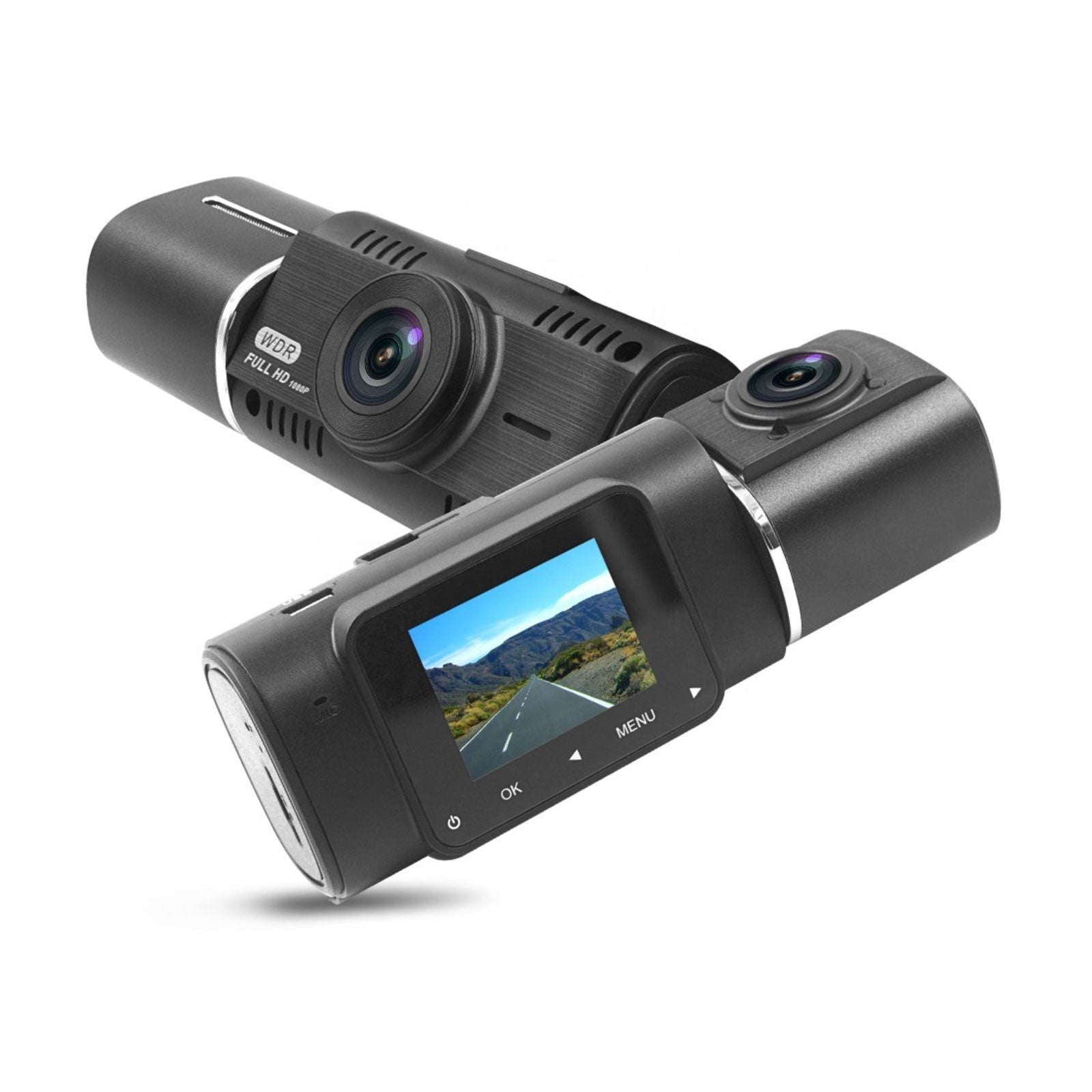 Avison Triple Dashcam with IPS Screen