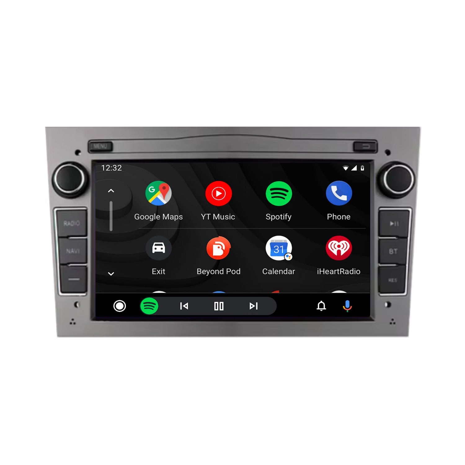Opel Grey 7 Inch Car Stereo and Navigation with Apple CarPlay & Android Auto | Core