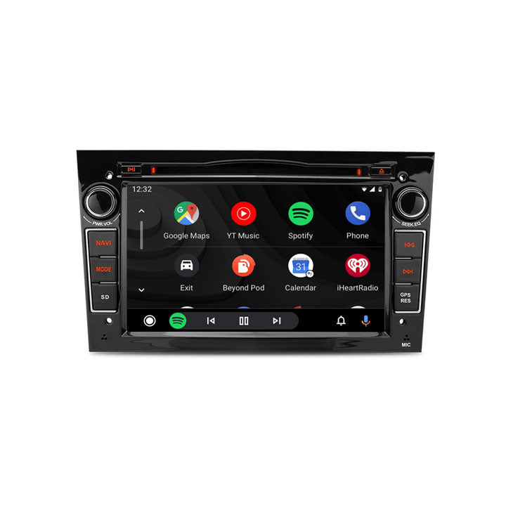 Opel Black 7 Inch Car Stereo and Navigation with Apple CarPlay & Android Auto | Pro