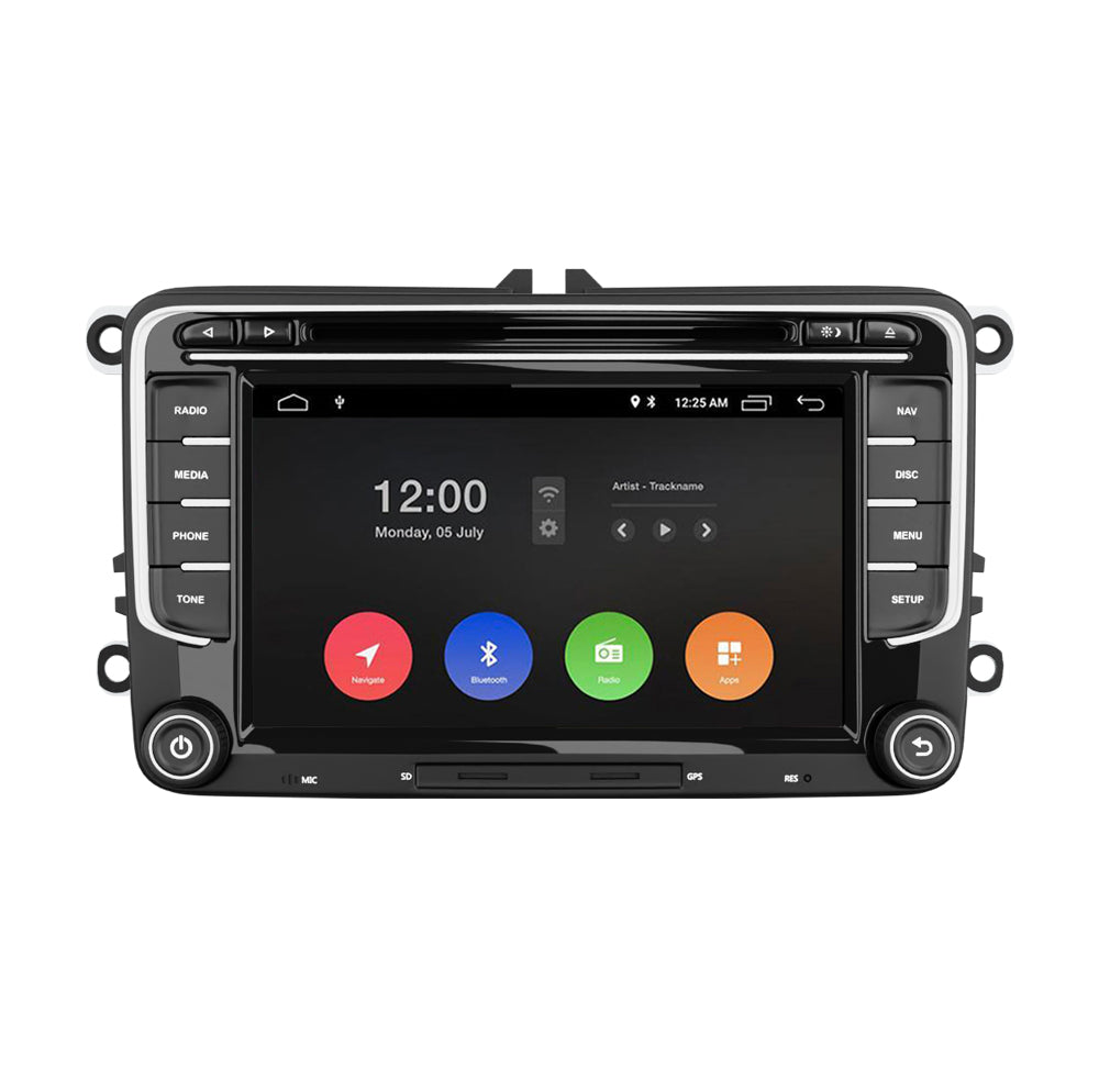 Navigation for VW Seat & Skoda 7" | Carplay Wireless | Android Auto | DAB+ | 64 GB