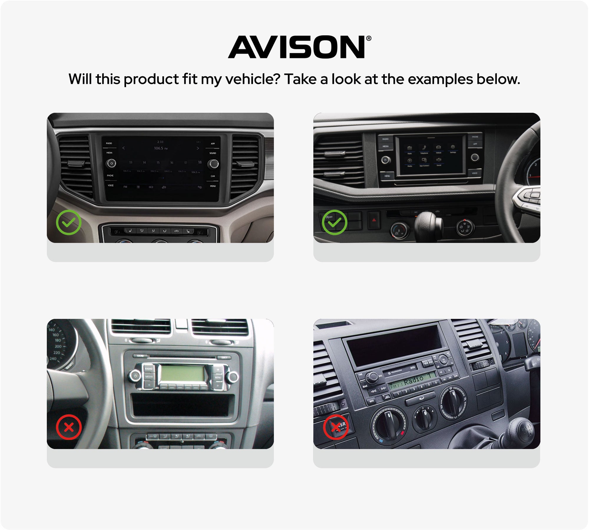 Volkswagen MQB 9 Inch with knobs Car Stereo and Navigation with Apple CarPlay & Android Auto | Pro