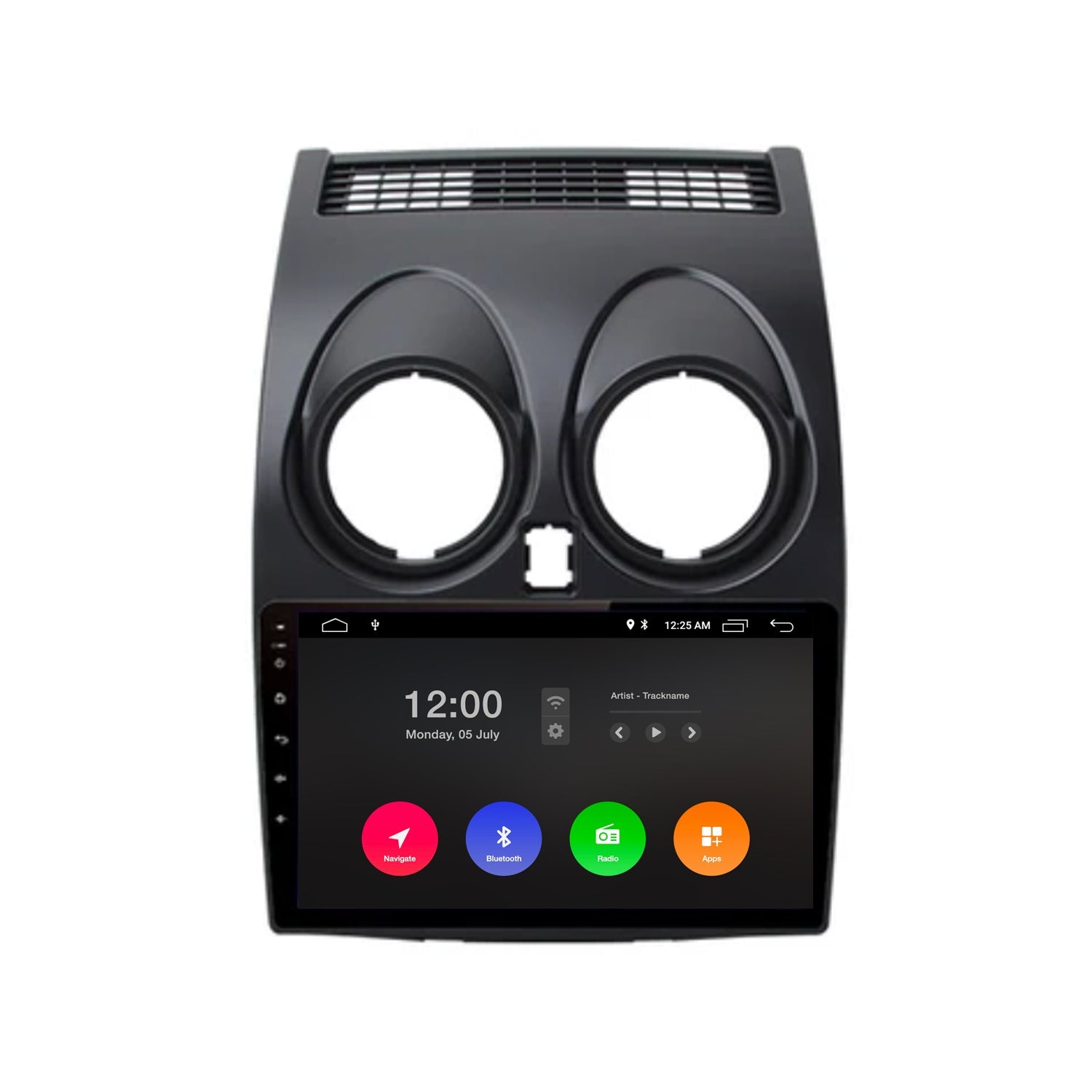 Navigation for Nissan Qashqai J10 | Carplay | Android | DAB | Bluetooth