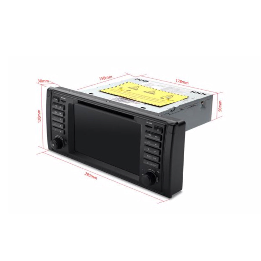 Navigation for BMW E39 7" | Mirrorlink | DAB+ | Bluetooth | 32GB