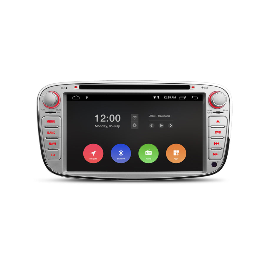 Navigation for Ford Silver Oval 7" | CarPlay | Android | DAB+ | Bluetooth | 64 GB
