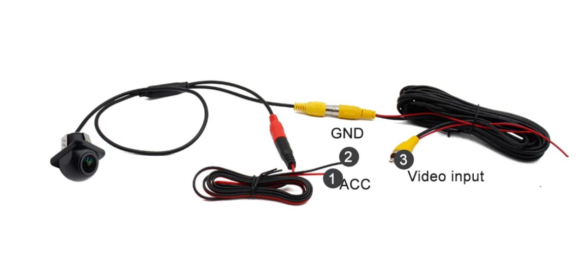 HD Universal reversing camera | Compact | Waterproof | RCA