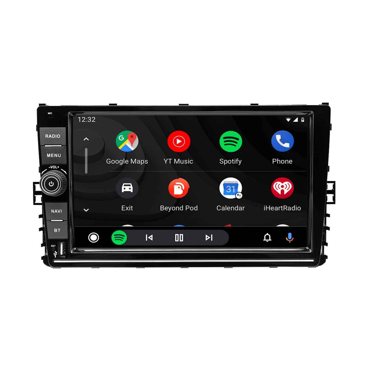 Volkswagen MQB 9 Inch with knobs Car Stereo and Navigation with Apple CarPlay & Android Auto | Pro