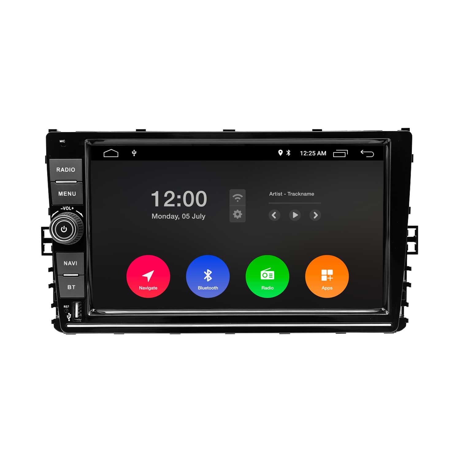 Volkswagen MQB 9 Inch with knobs Car Stereo and Navigation with Apple CarPlay & Android Auto | Pro