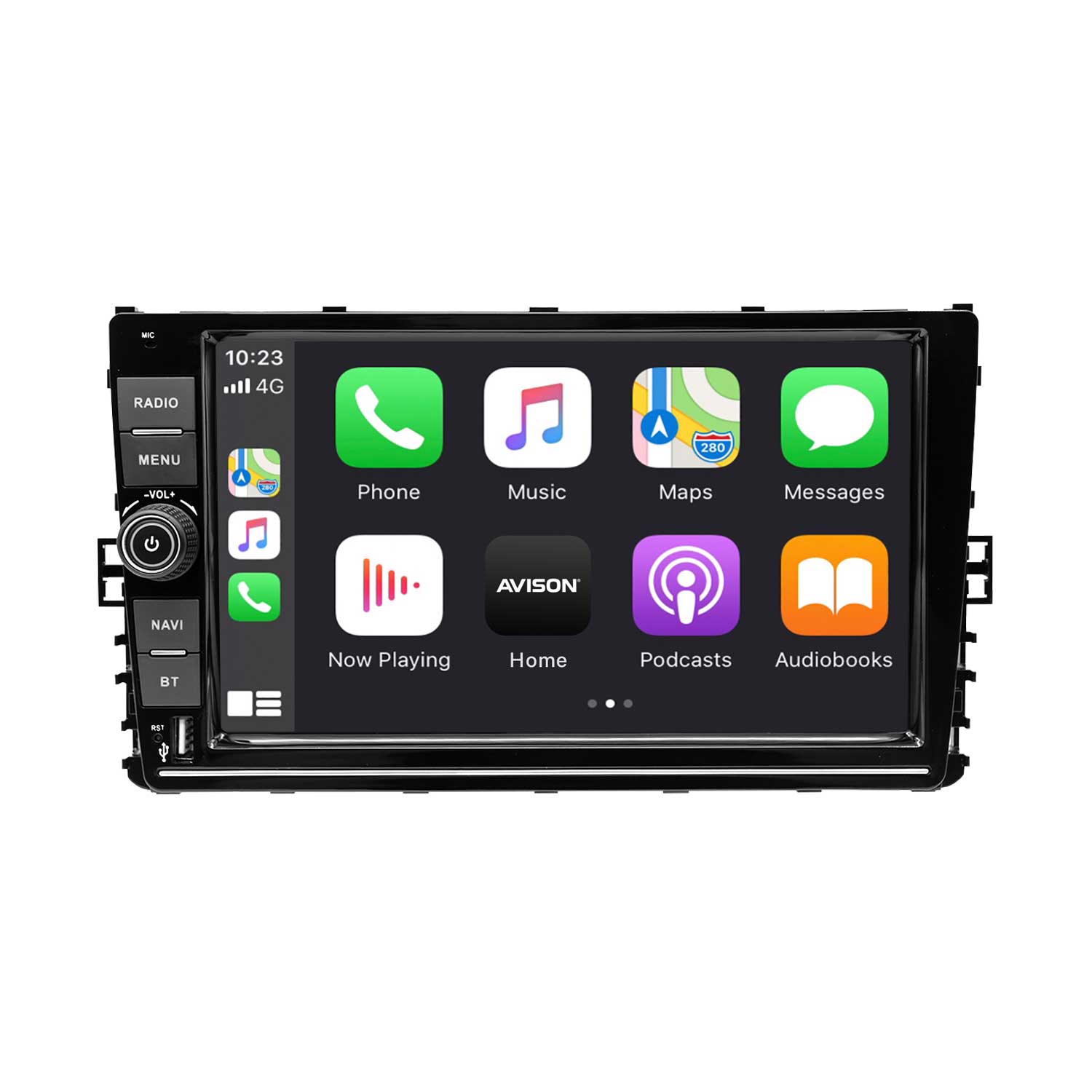 Volkswagen MQB 9 Inch with knobs Car Stereo and Navigation with Apple CarPlay & Android Auto | Pro