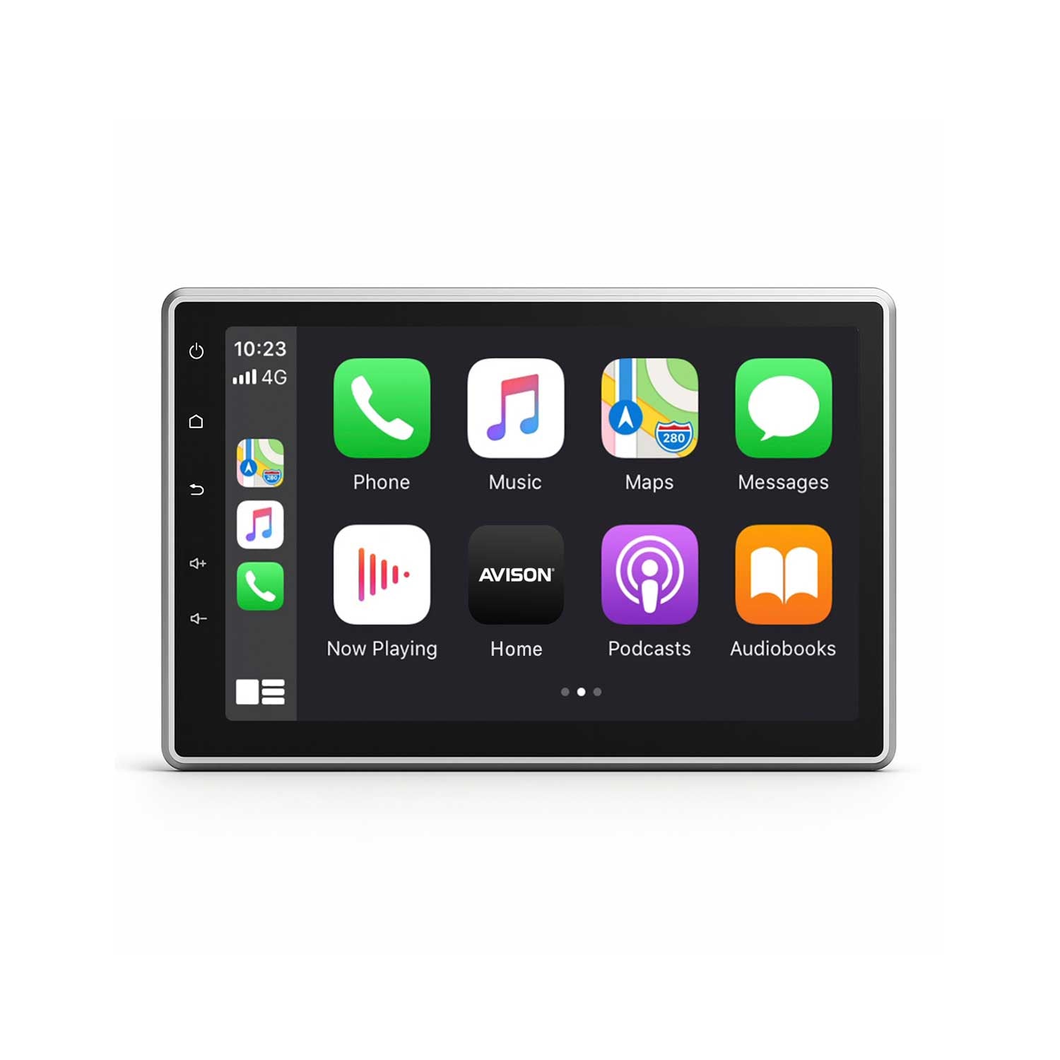 Universal 1 DIN Car Stereo 10.1 Inch QLED with Apple CarPlay & Android Auto