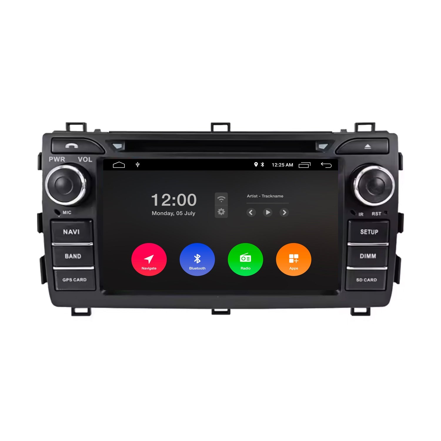 Toyota Auris 2013-2015 Car Stereo and Navigation with Apple CarPlay & Android Auto | Pro