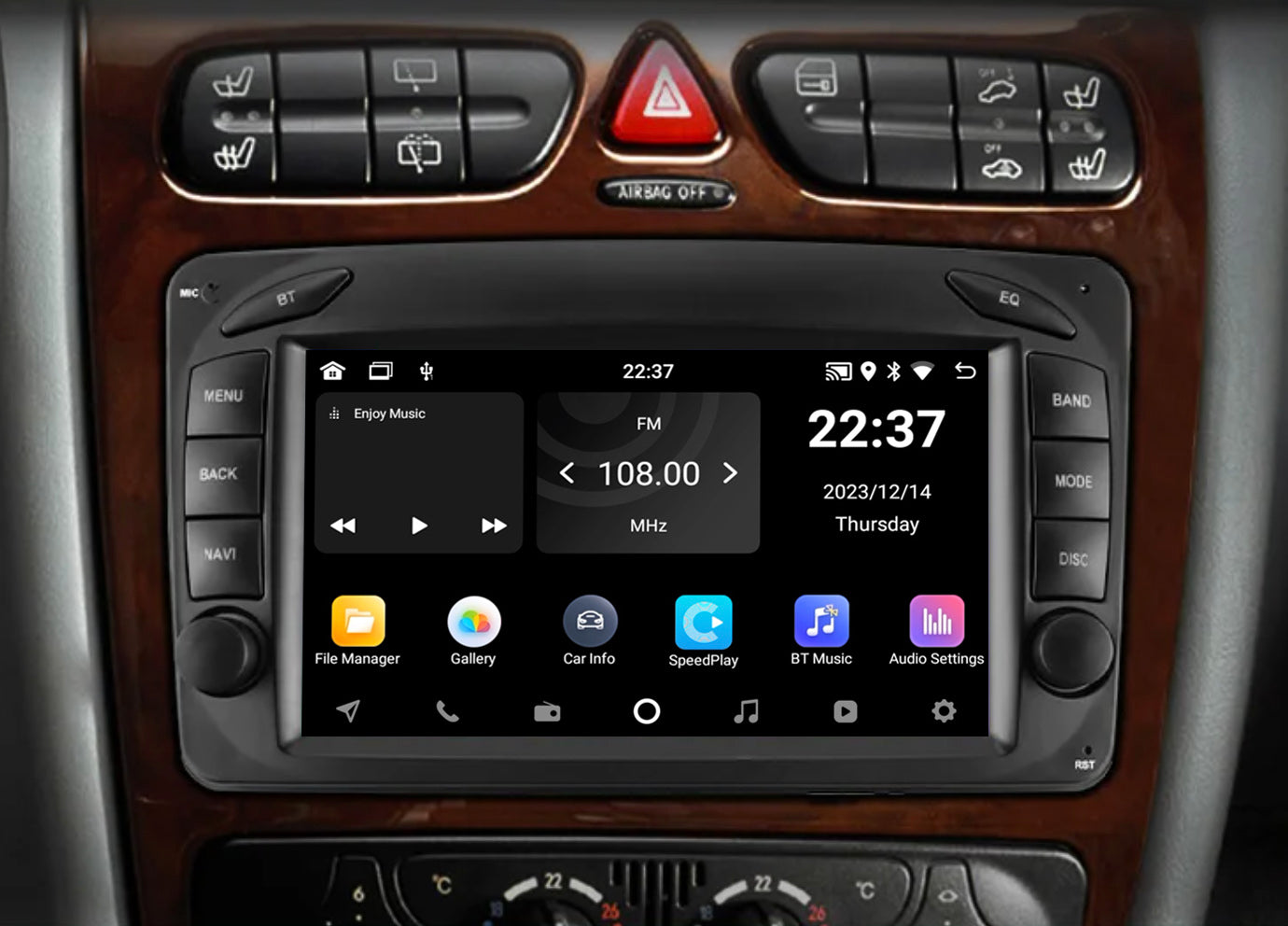 Mercedes Car Stereo and Navigation with Apple CarPlay & Android Auto | Core