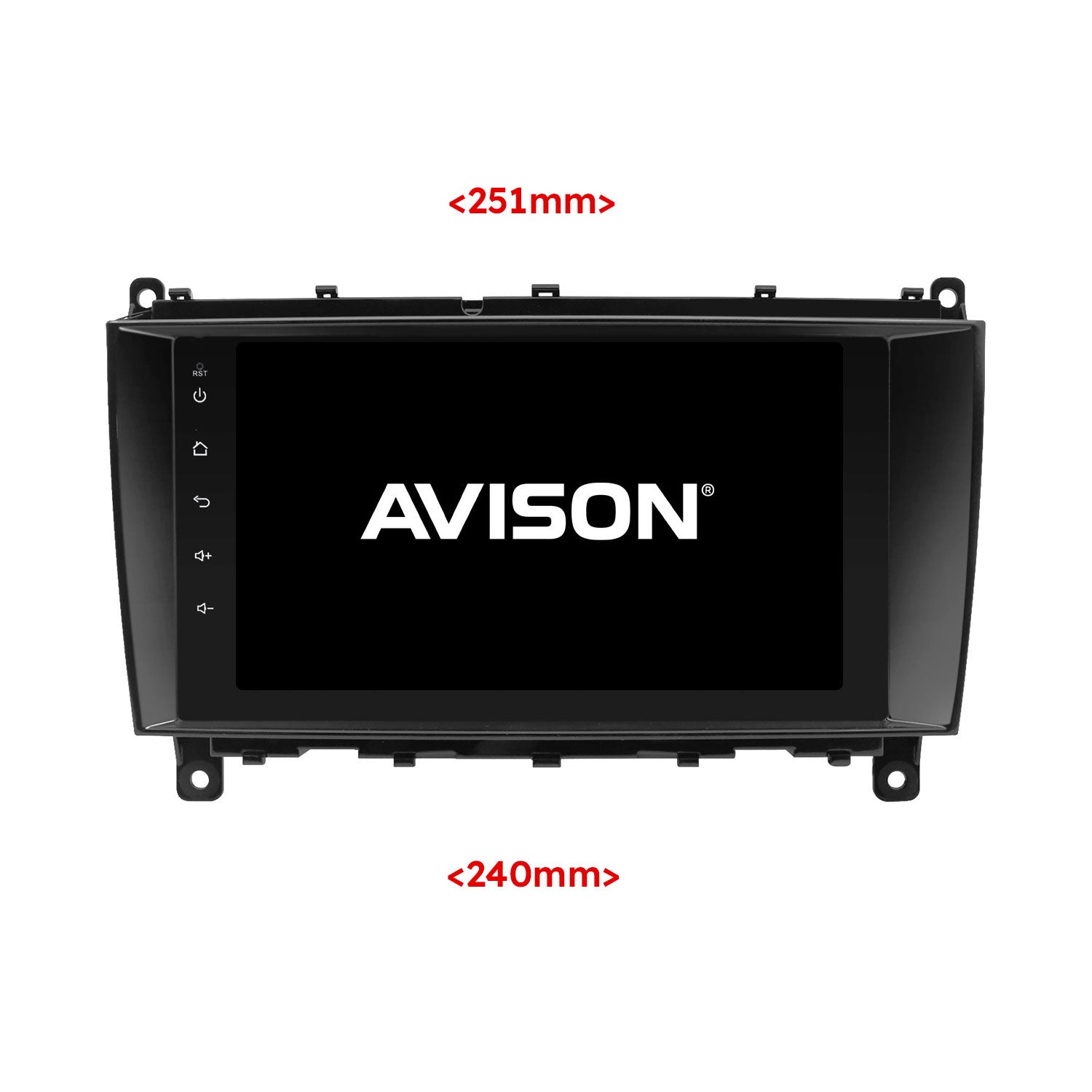 Mercedes CLK 2003-2009 Car Stereo and Navigation with Apple CarPlay & Android Auto | Core