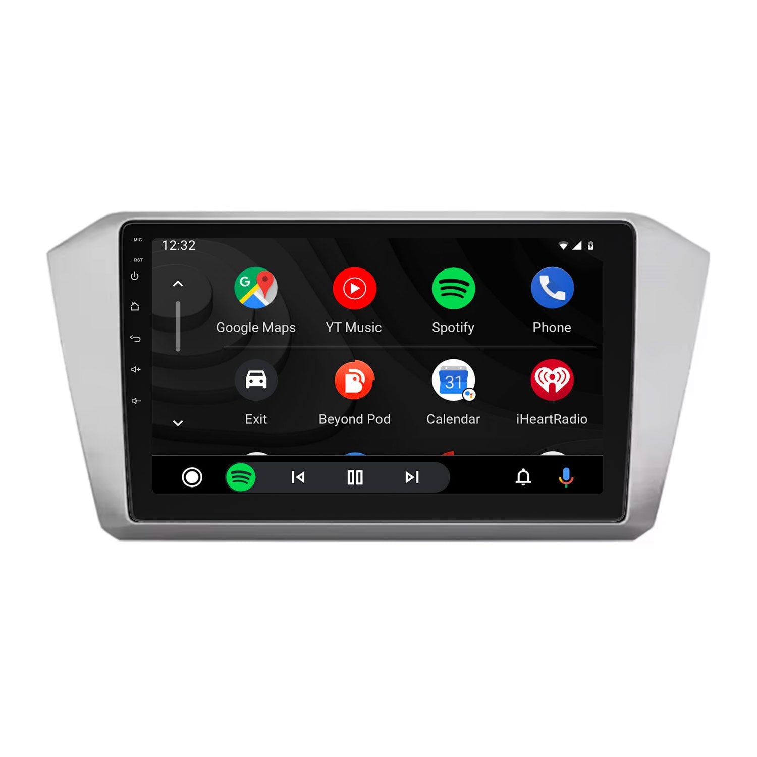 VW Passat B8 Car Stereo and Navigation with Apple CarPlay & Android Auto | Silver | Pro