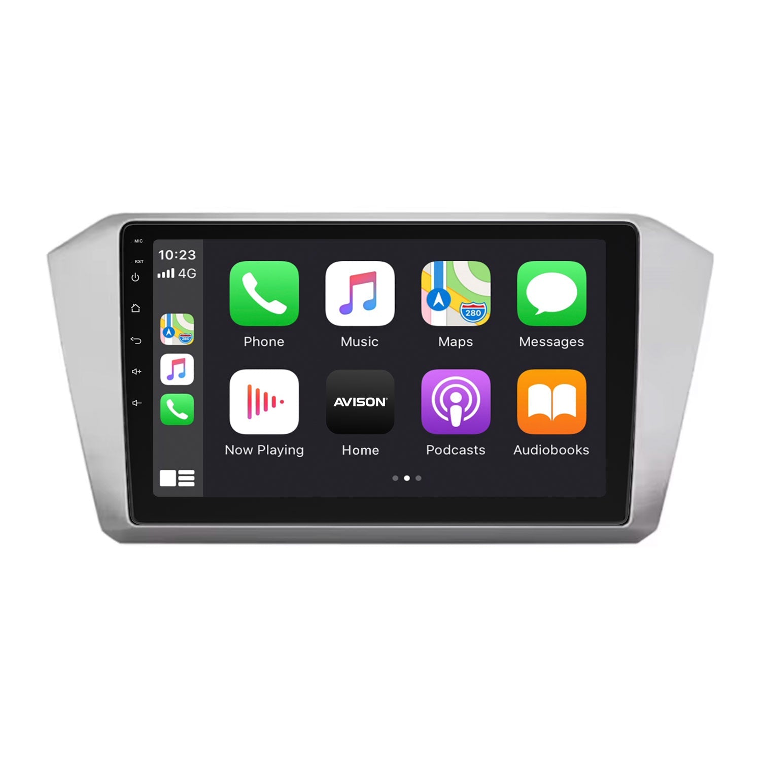 VW Passat B8 Car Stereo and Navigation with Apple CarPlay & Android Auto | Silver | Pro