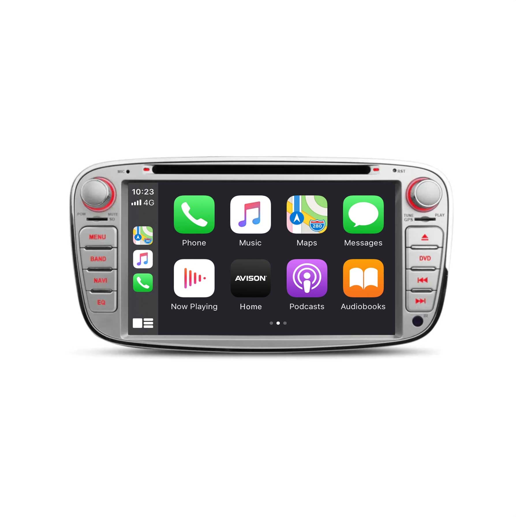 Ford Silver Oval 7 Inch Car Stereo and Navigation with Apple CarPlay & Android Auto | Pro