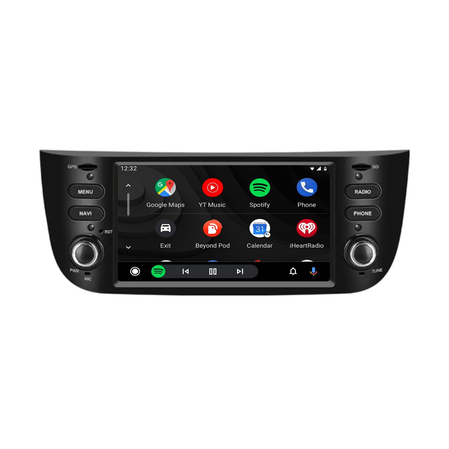 Fiat Punto Evo Car Stereo and Navigation with Apple CarPlay & Android Auto | Pro