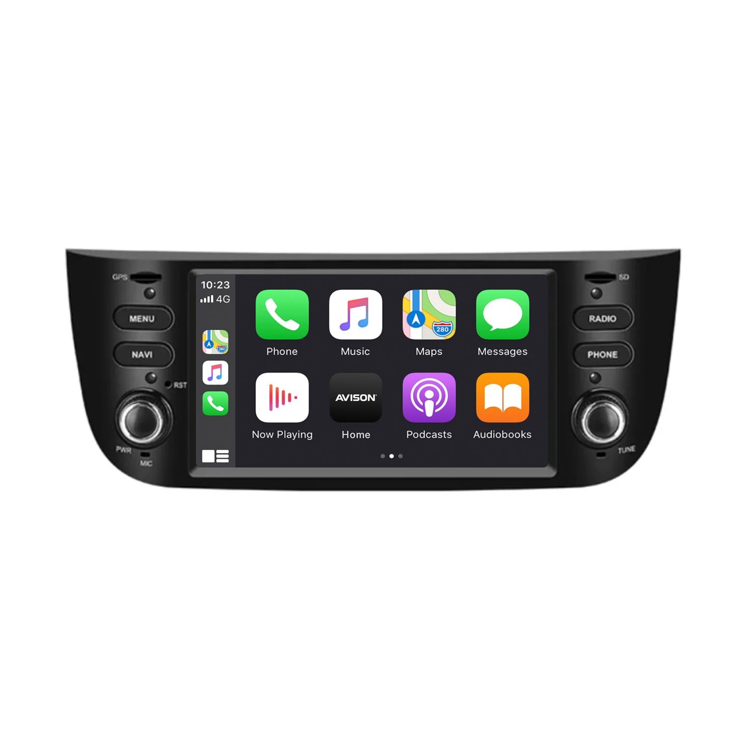 Fiat Punto Evo Car Stereo and Navigation with Apple CarPlay & Android Auto | Pro