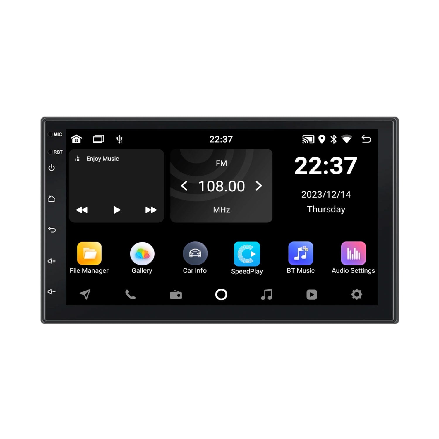 Universal 2 DIN Car Stereo 7 Inch with Apple CarPlay & Android | Core