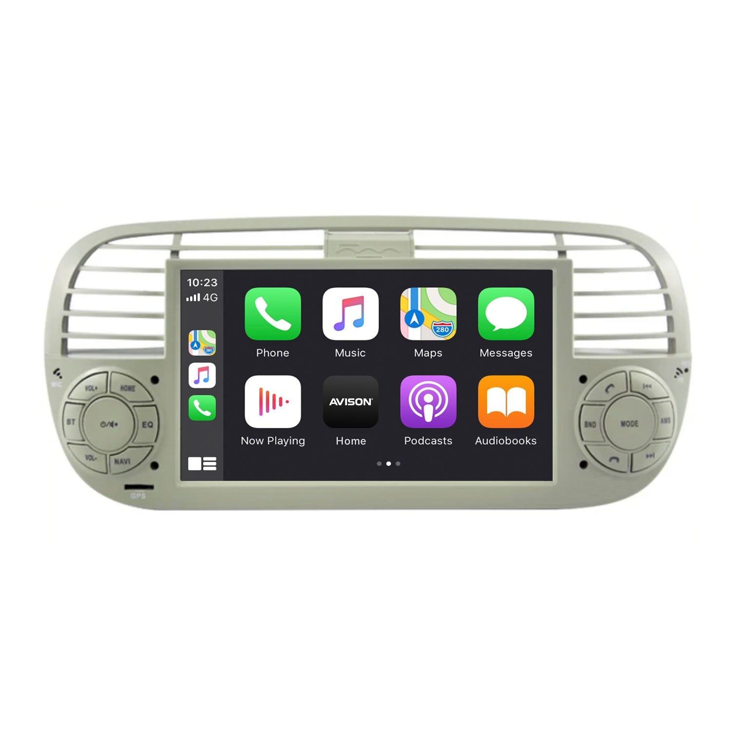 Fiat 500 Car Stereo and Navigation with Apple CarPlay & Android Auto | Core