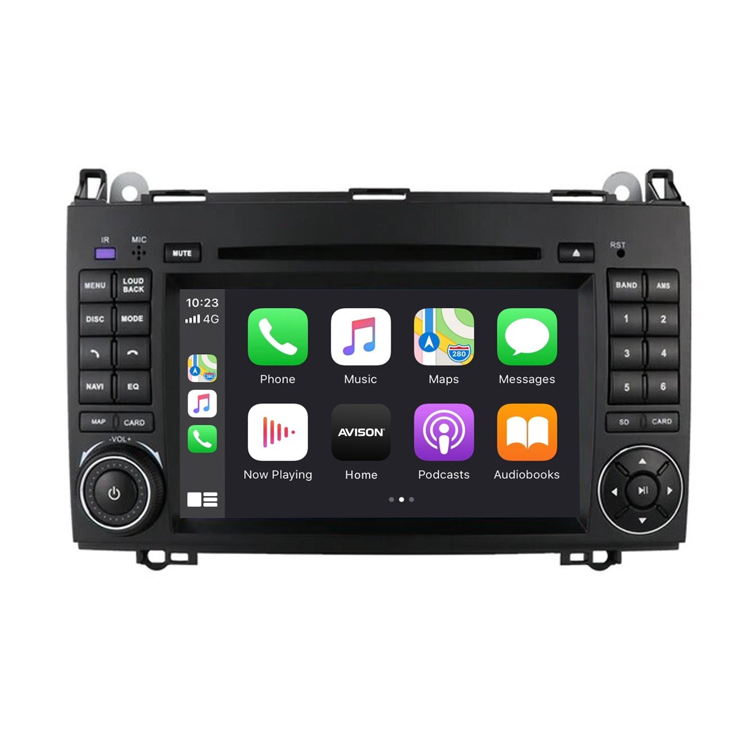 Mercedes 7 Inch Car Stereo and Navigation with Apple CarPlay & Android Auto | Pro