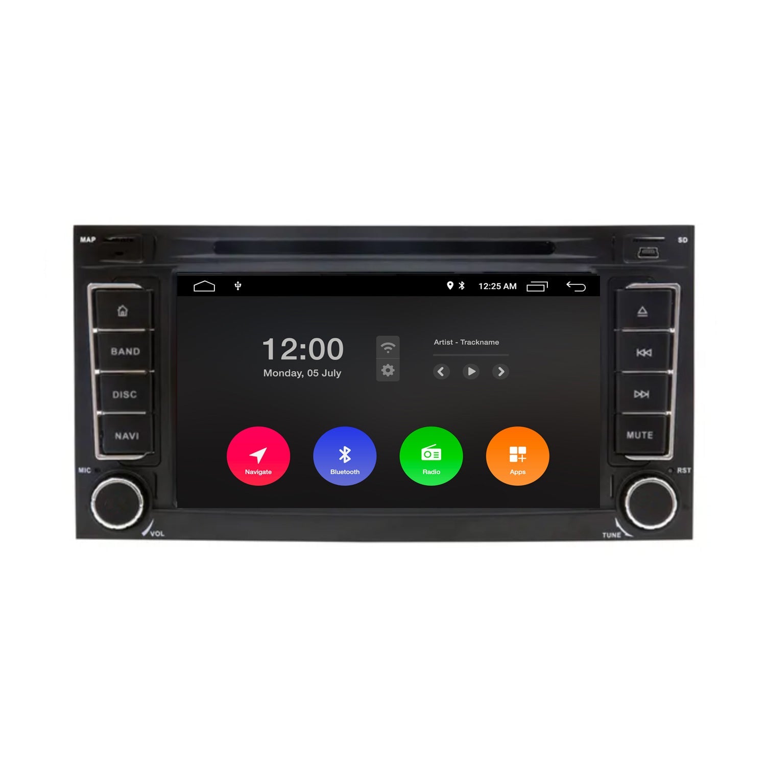 Volkswagen T5 Car Stereo and Navigation with Apple CarPlay & Android Auto | Pro