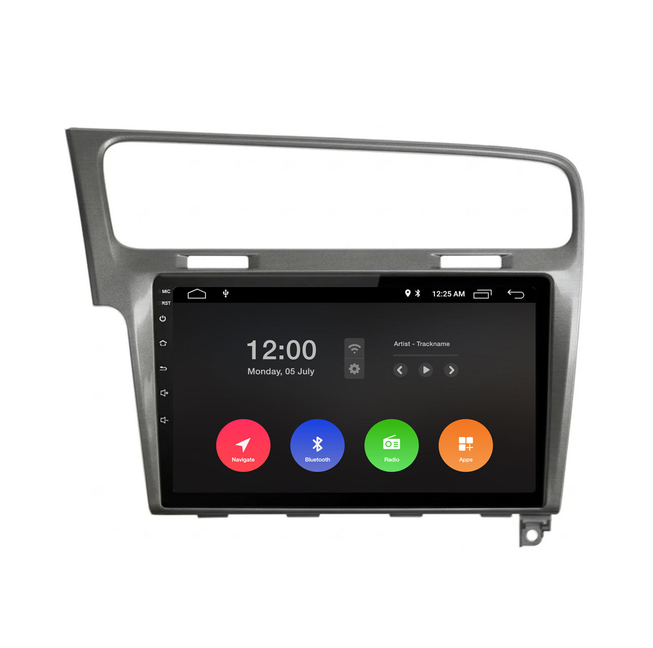 VW Golf 7 Car Stereo and Navigation with Apple CarPlay & Android Auto | Grey | Pro