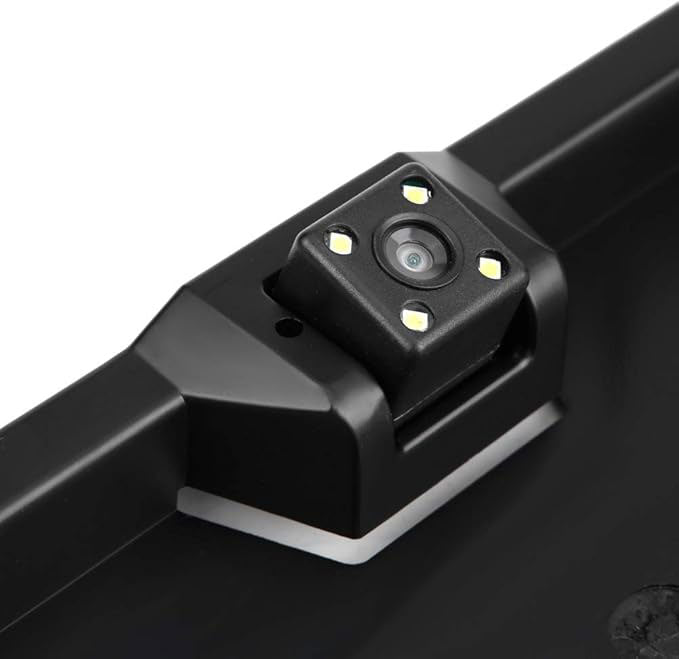 License Plate Holder with Reversing Camera and Night Vision