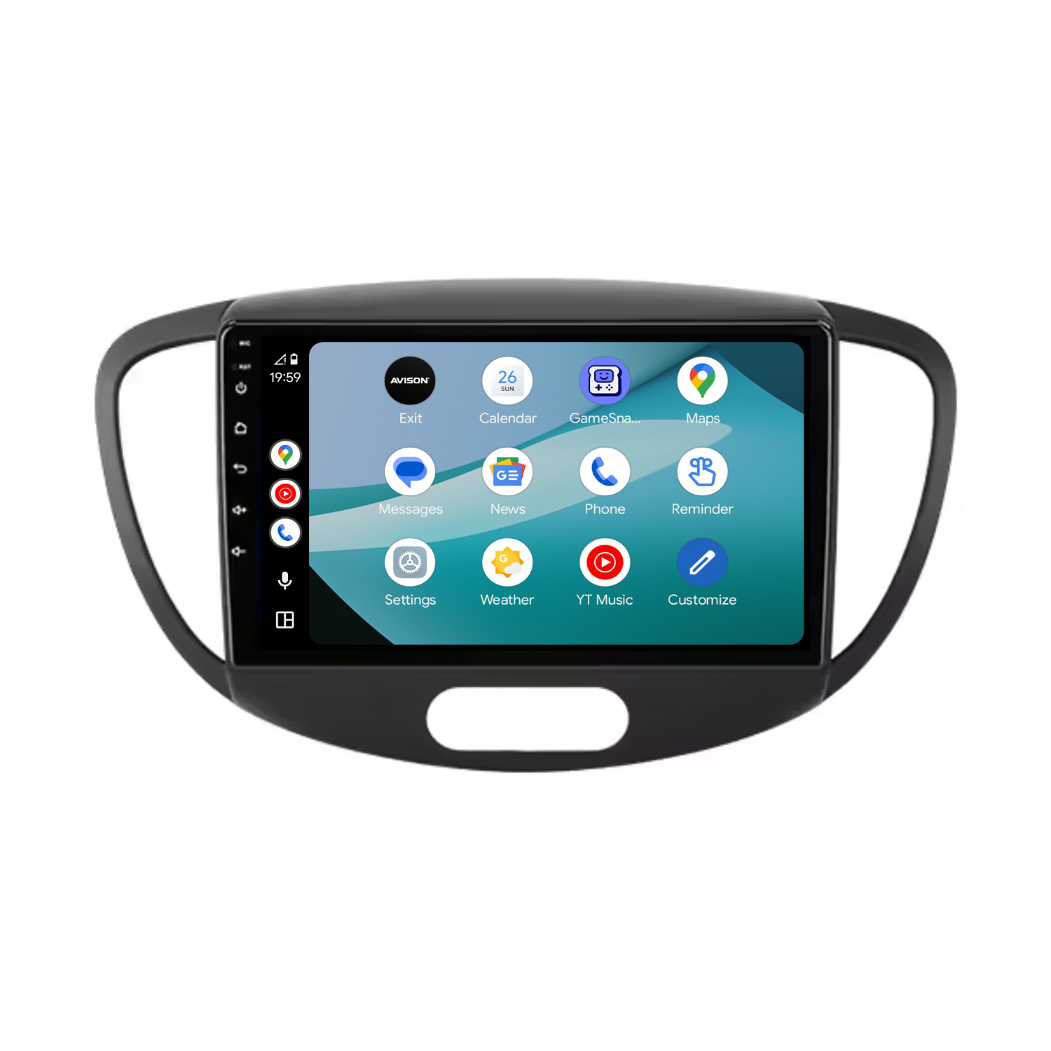 Hyundai I10 2007-2013 Car Stereo and Navigation with Apple CarPlay & Android Auto | Core