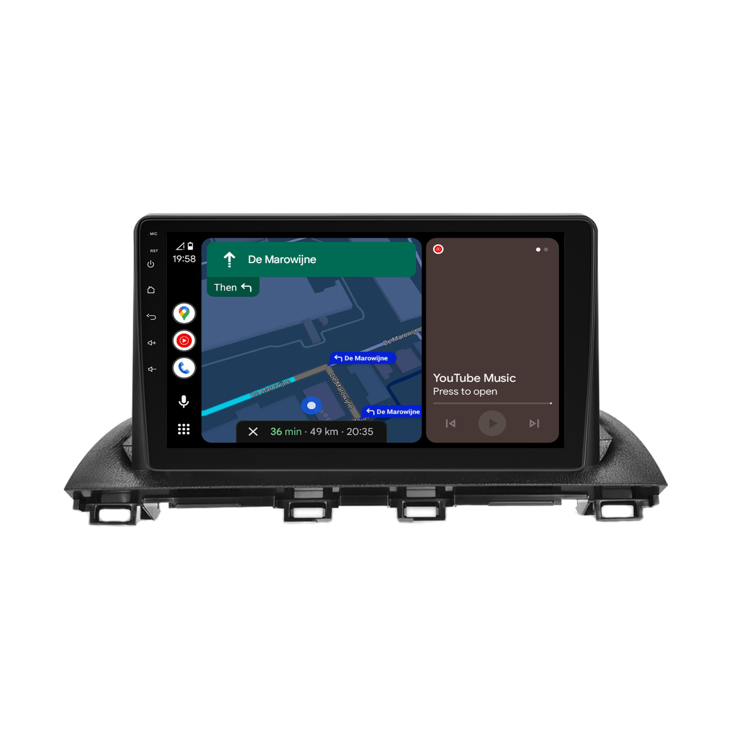 Mazda 3 2014-2019 Car Stereo and Navigation with Apple CarPlay & Android Auto | Core