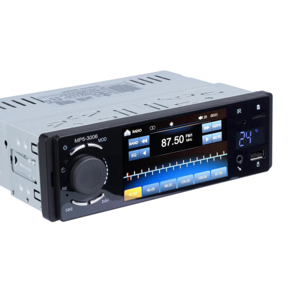 Universal 1 DIN Car Stereo 4 Inch Screen | Bluetooth | FM | AUX | Camera Input