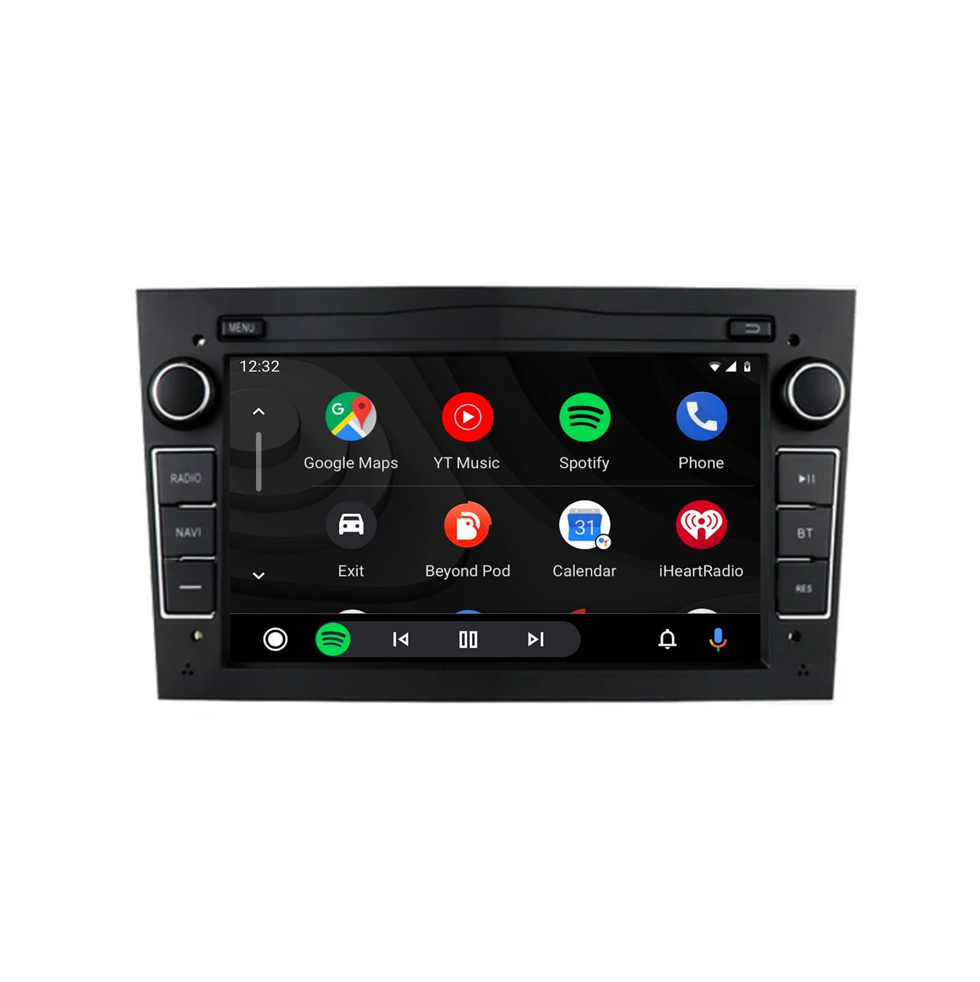 Opel Black 7 Inch Car Stereo and Navigation with Apple CarPlay & Android Auto | Core