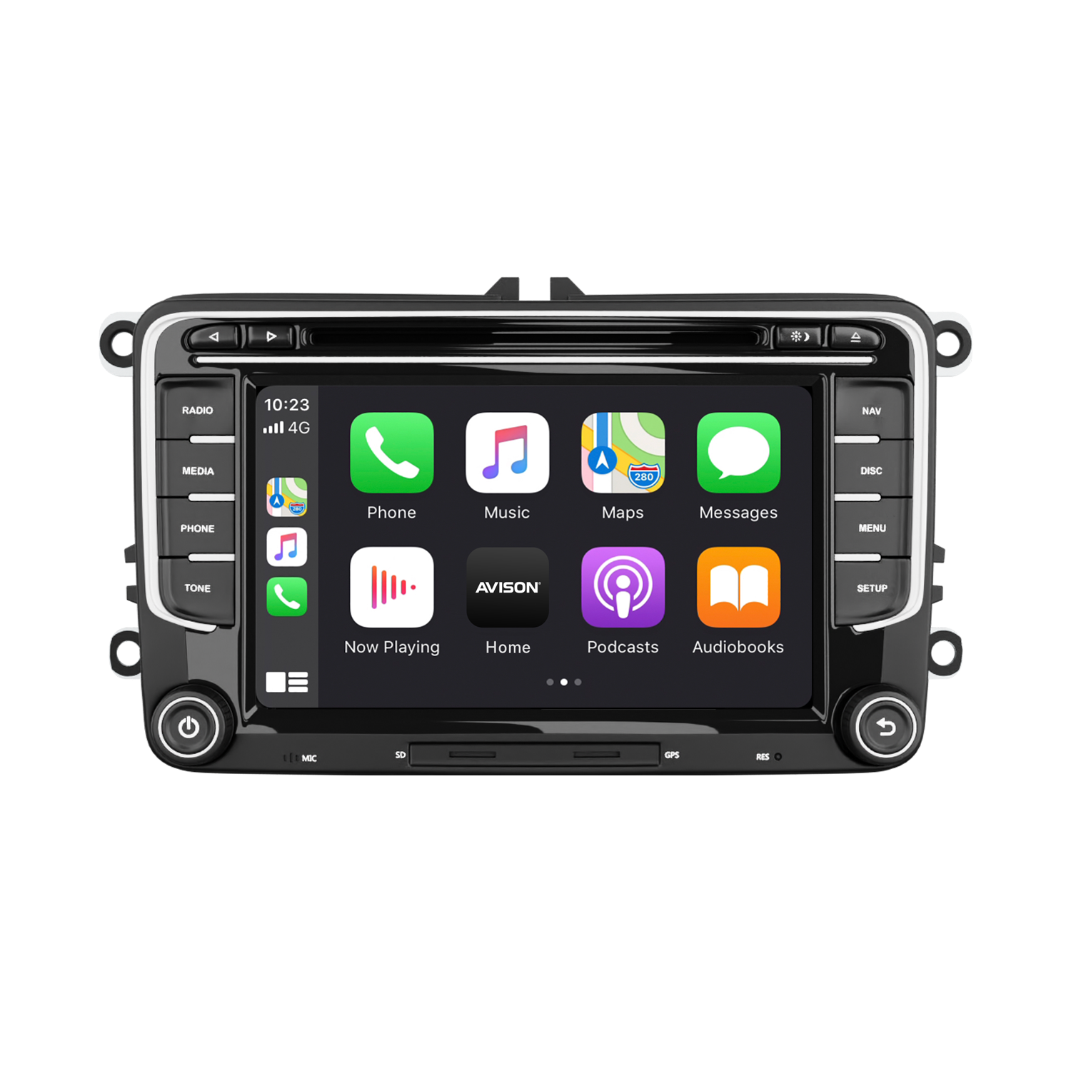 Navigation for VW Seat & Skoda 7" | Carplay Wireless | Android Auto | DAB+ | 64 GB