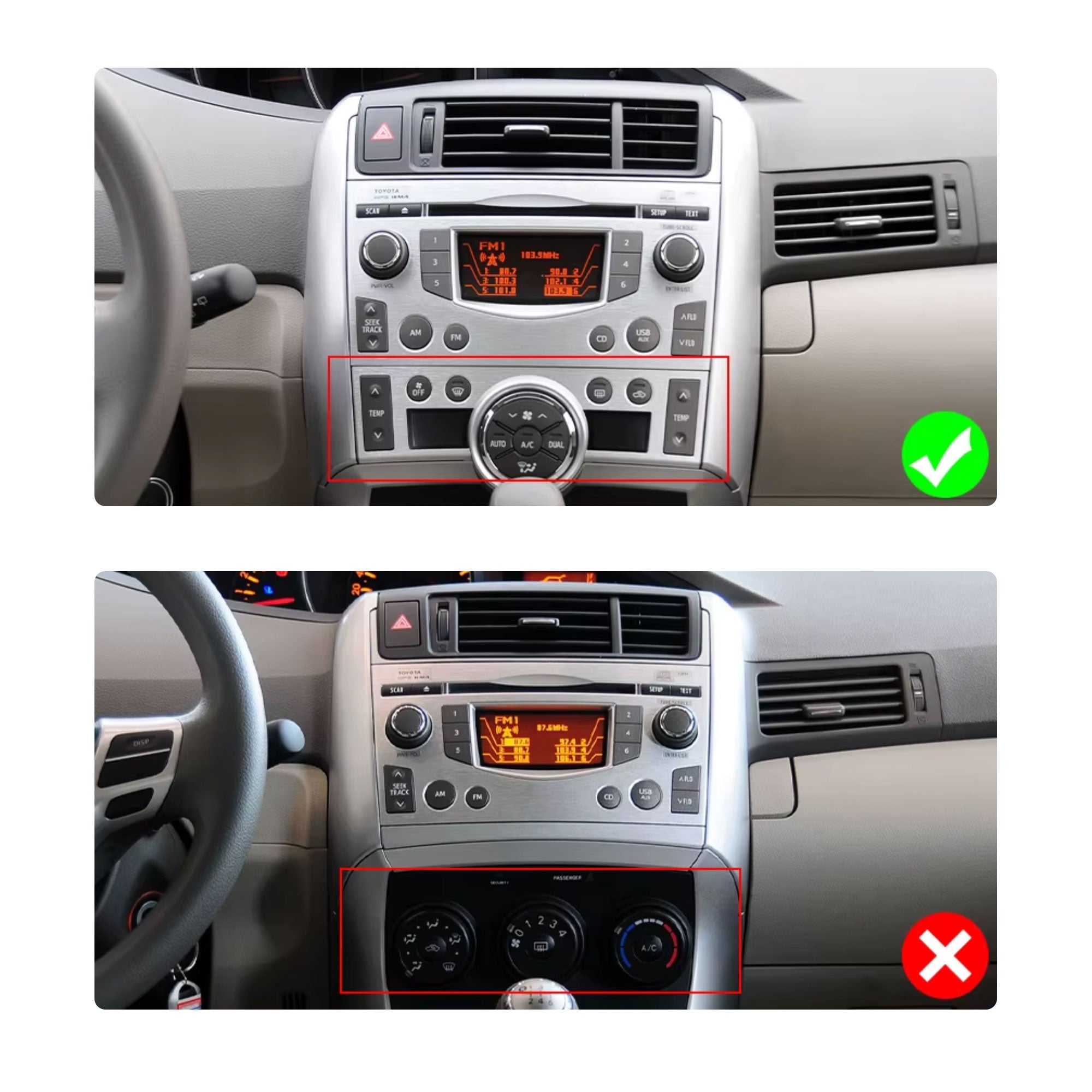 Toyota Verso 2009-2018 Car Stereo and Navigation with Apple CarPlay & Android Auto | Core