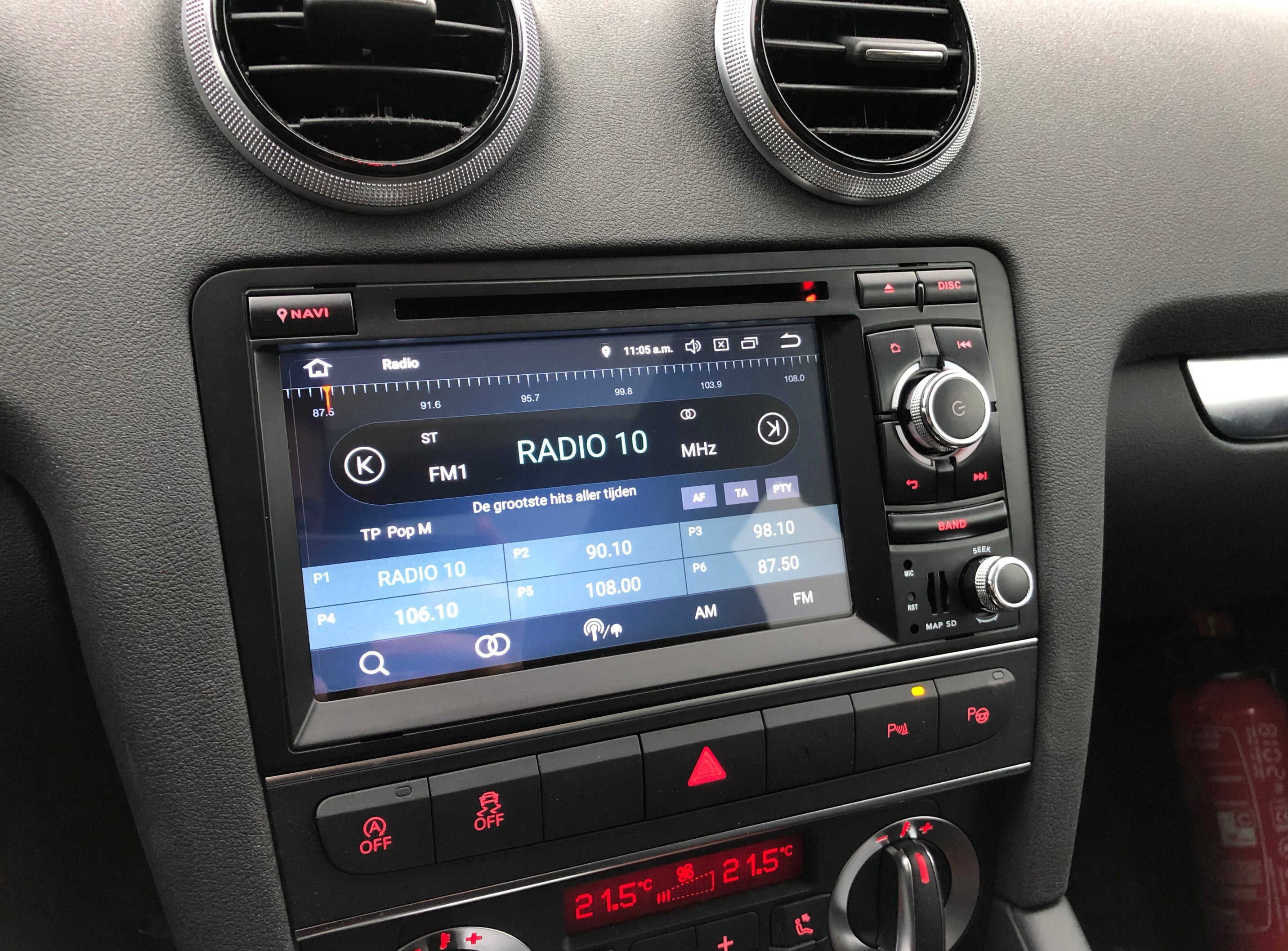 Navigation for Audi A3, Carplay, Android, DAB, Bluetooth