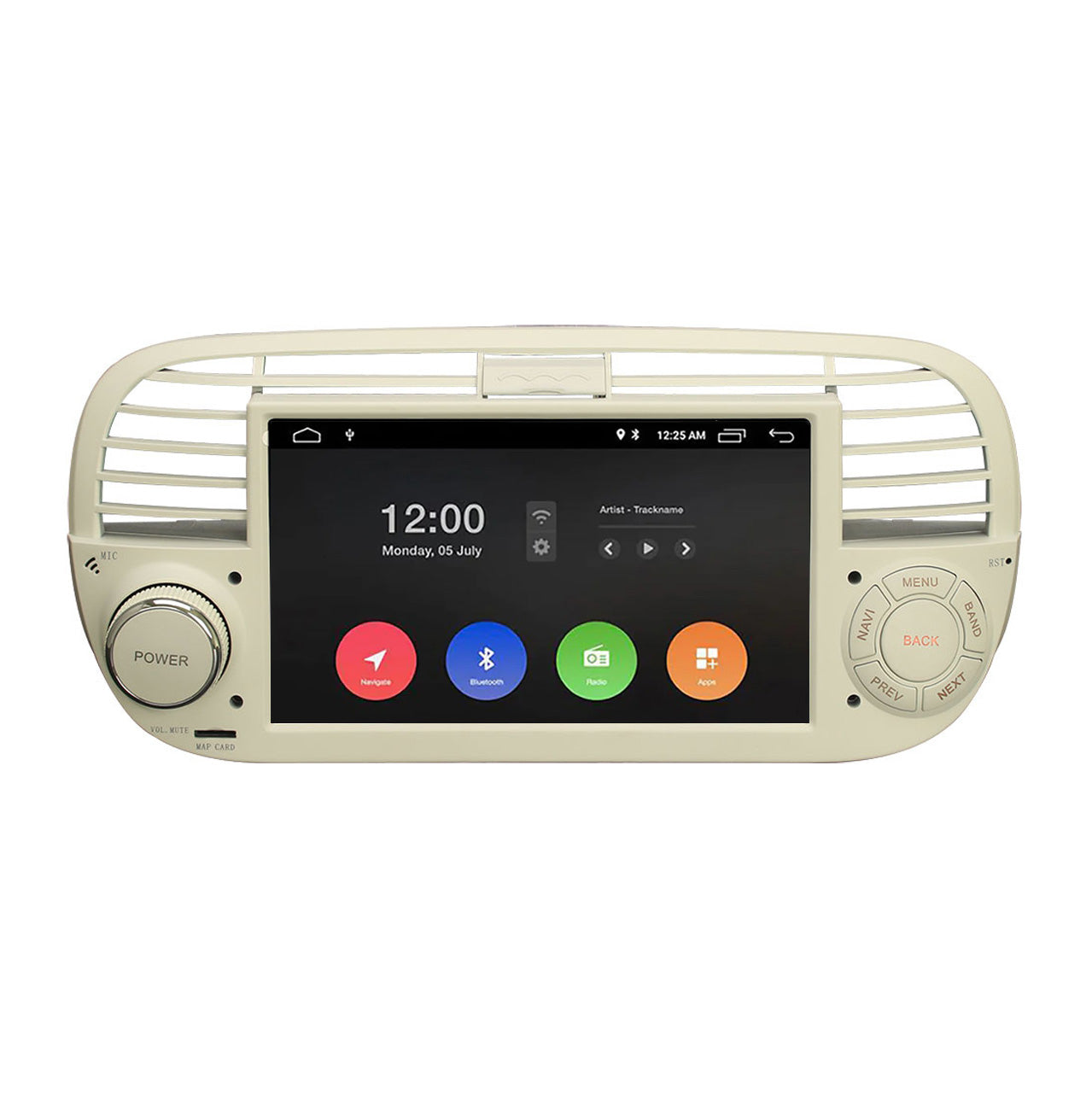 Navigation for Fiat 500 | Carplay | Android | DAB | Bluetooth | And more