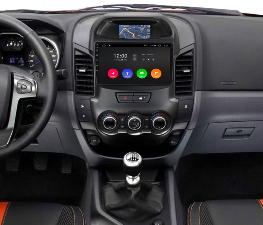 Navigation for Ford Ranger | Carplay | Android | DAB | Bluetooth | 32GB