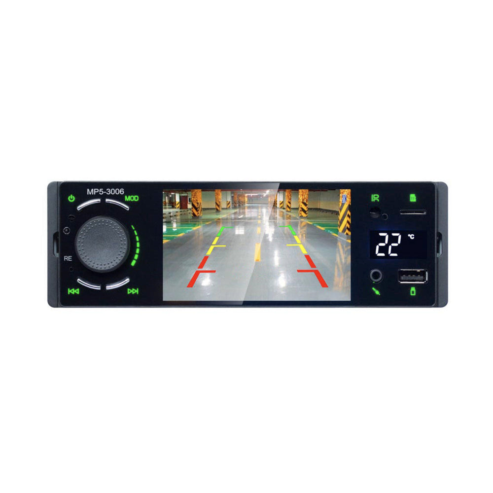 Universal 1 DIN Car Stereo With 4" Screen | Bluetooth | FM | AUX | Camera